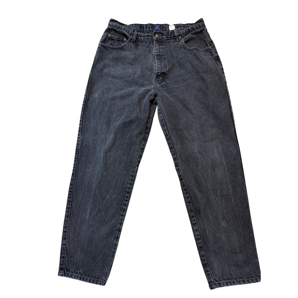 Code Bleu Vintage Men's Tapered Regular Fit Jeans Faded Black Size 36